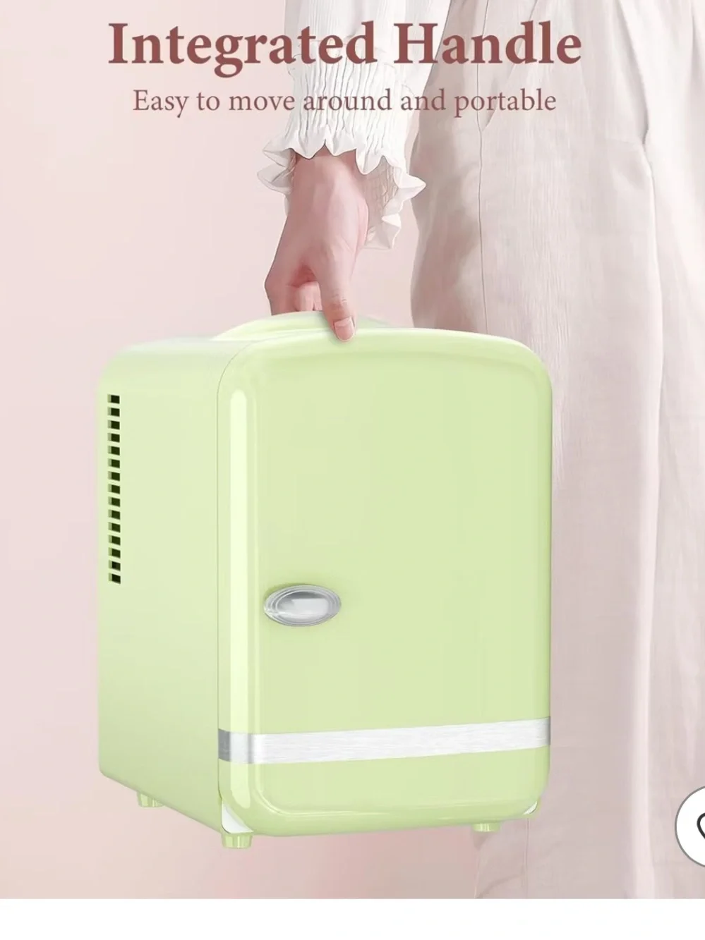 Yashe Green Mini Refrigerator Skincare Fridge